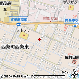 広島県東広島市西条町西条東1026周辺の地図