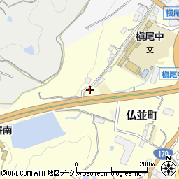 大阪府和泉市仏並町362周辺の地図