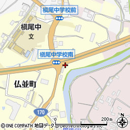 大阪府和泉市仏並町133周辺の地図