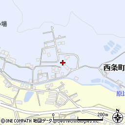 広島県東広島市西条町土与丸1331周辺の地図