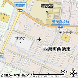 広島県東広島市西条町西条東832周辺の地図