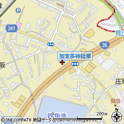 すき家２６号泉佐野鶴原店周辺の地図