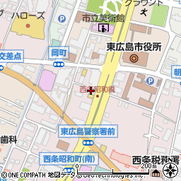 藍澤證券株式会社　東広島支店周辺の地図