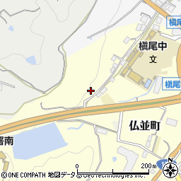 大阪府和泉市仏並町374周辺の地図