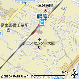 大阪府泉佐野市鶴原1785周辺の地図