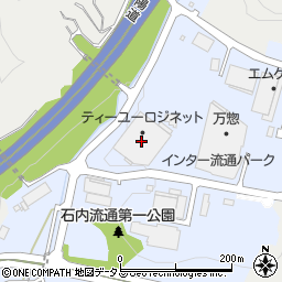 ティーユーロジネット広島西支店周辺の地図