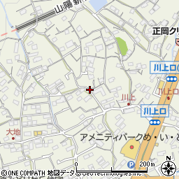 広島県尾道市栗原町周辺の地図