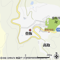 奈良県高市郡高取町壺阪周辺の地図
