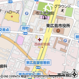 広島県東広島市西条昭和町2周辺の地図