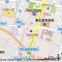 広島銀行西条支店周辺の地図