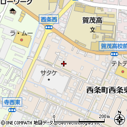 広島県東広島市西条町西条東827周辺の地図