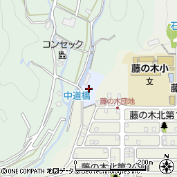 広島県広島市佐伯区五日市町大字藤の木周辺の地図