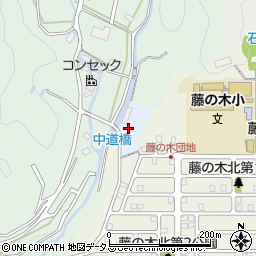 広島県広島市佐伯区五日市町大字藤の木周辺の地図