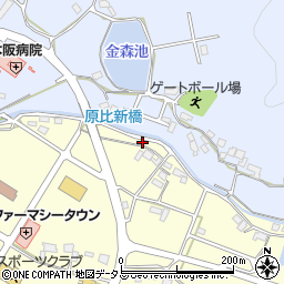 広島県東広島市西条町助実1114-2周辺の地図