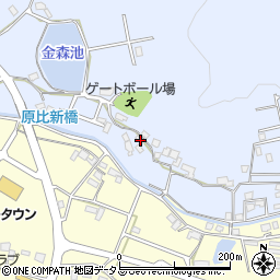 広島県東広島市西条町土与丸1292-1周辺の地図