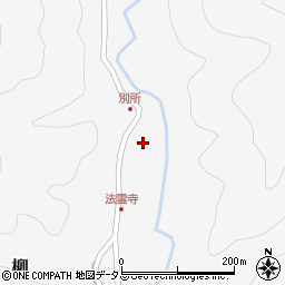 奈良県吉野郡吉野町柳745周辺の地図