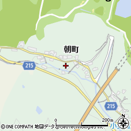 奈良県御所市朝町1177周辺の地図