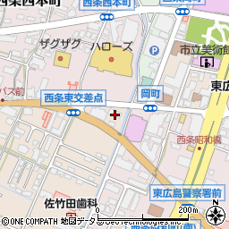 晴（弁護士法人）　東広島アザレア支店周辺の地図