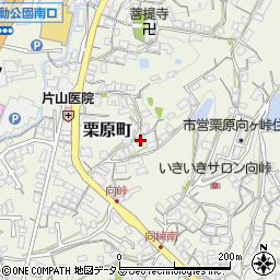 広島県尾道市栗原町6358-1周辺の地図