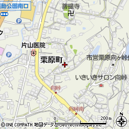 広島県尾道市栗原町6358-3周辺の地図