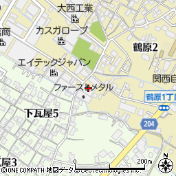 久米田運送周辺の地図