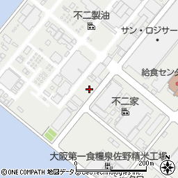 山九プラント工業株式会社　阪南事業所周辺の地図
