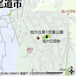広島県尾道市久保町2214周辺の地図