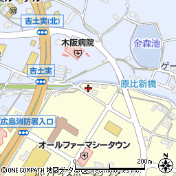 広島県東広島市西条町助実1140周辺の地図