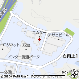 伊藤忠食品常温一括広島物流センター周辺の地図