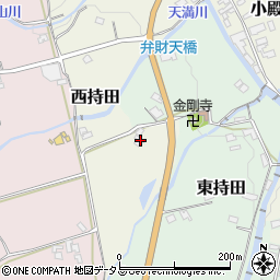 奈良県御所市西持田11周辺の地図