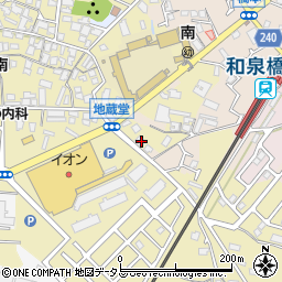 大阪府貝塚市地藏堂325周辺の地図