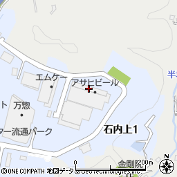 アサヒビール広島配送センター周辺の地図