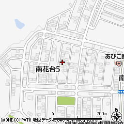 大阪府河内長野市南花台5丁目10-17周辺の地図
