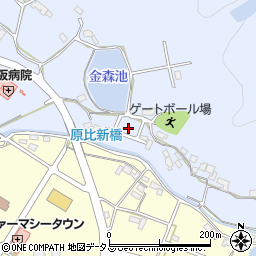 広島県東広島市西条町土与丸1271周辺の地図