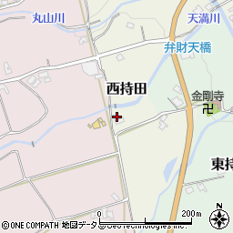 奈良県御所市西持田44周辺の地図