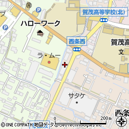 広島県東広島市西条町西条東802周辺の地図