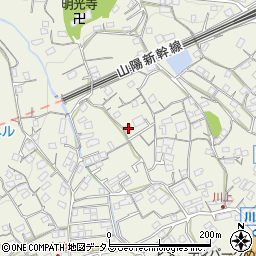 広島県尾道市栗原町5492周辺の地図