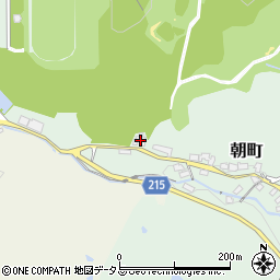 奈良県御所市朝町9周辺の地図