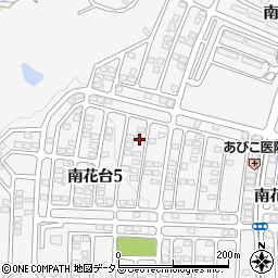 大阪府河内長野市南花台5丁目10-3周辺の地図