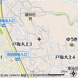 広島県広島市東区戸坂大上周辺の地図