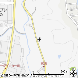 広島県東広島市八本松町原114-2周辺の地図