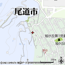 広島県尾道市久保町1009周辺の地図