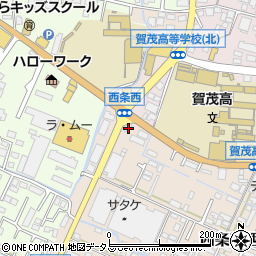 広島県東広島市西条町西条東808周辺の地図