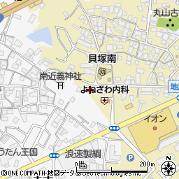 大阪府貝塚市地藏堂119周辺の地図