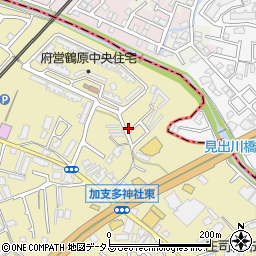 大阪府泉佐野市鶴原1951-3周辺の地図