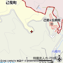 広島県広島市西区己斐町周辺の地図