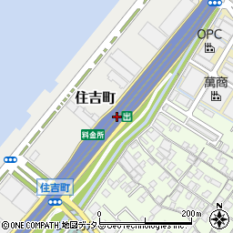 泉佐野北出入口周辺の地図