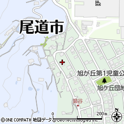広島県尾道市久保町2208周辺の地図