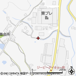 広島県東広島市八本松町原2623-1周辺の地図