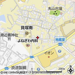 大阪府貝塚市地藏堂243周辺の地図